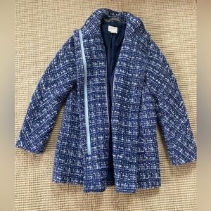 J Crew tweed City Coat